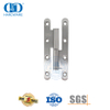 Quincaillerie de porte en métal de vente chaude en acier inoxydable, charnière en H d'angle rond-DDSS019-B