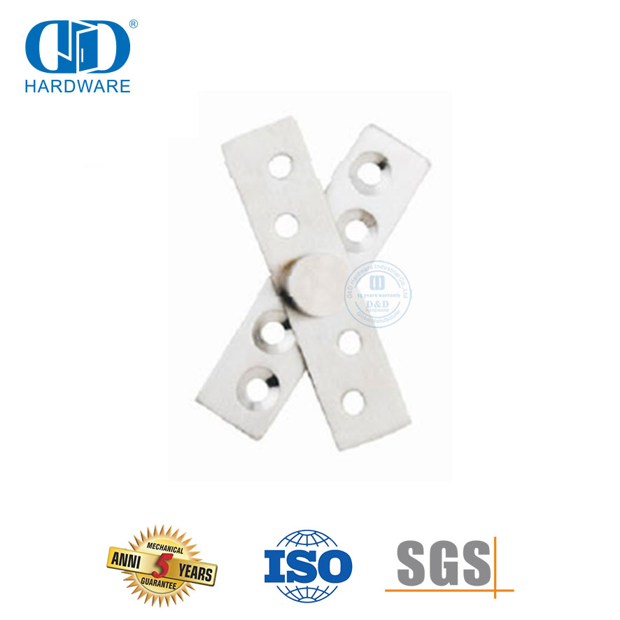 Charnière de sol à 360 degrés en acier inoxydable, quincaillerie de porte pour la sécurité-DDSS055
