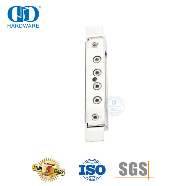 Charnière de porte en métal de forme rectangulaire, matériel décoratif pour Security-DDSS065