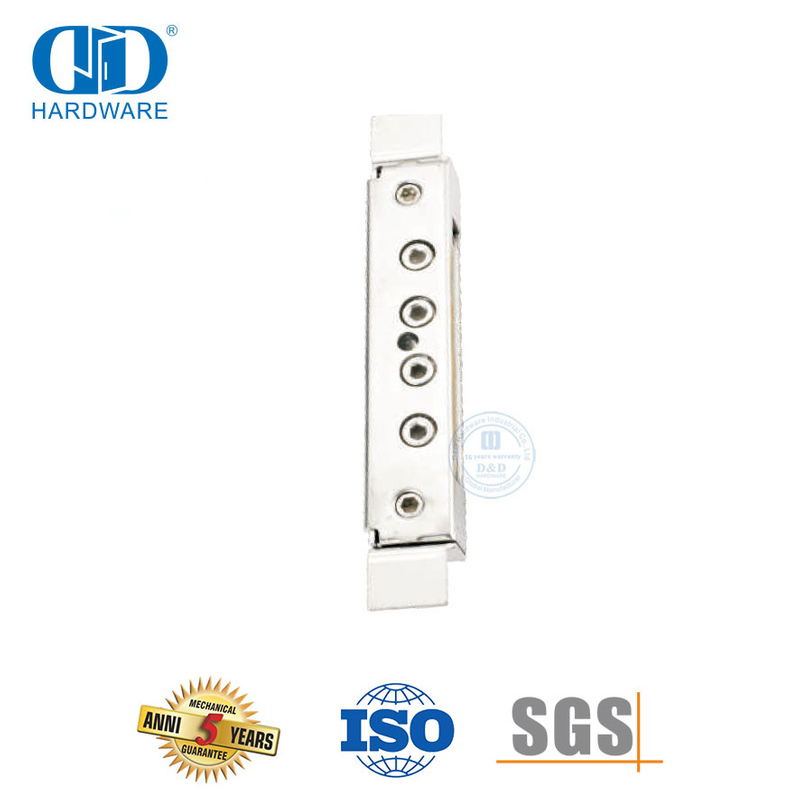 Charnière de porte en métal de forme rectangulaire, matériel décoratif pour Security-DDSS065