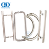 Poignée de traction dos à dos en acier inoxydable pour porte commerciale-DDPH001