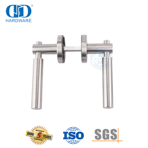 Poignée à levier solide de forme cylindrique en moulage de précision en acier inoxydable-DDSH034-SSS