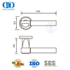 Quincaillerie de porte composite Poignées à levier tubulaires solides en acier inoxydable 304-DDSH018-SSS