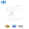 Poignée de porte à levier solide en acier inoxydable, norme européenne, pour cuisine-DDSH004-SSS