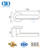 Poignées de porte de type levier de porte principale de bureau en acier inoxydable massif-DDSH011-SSS