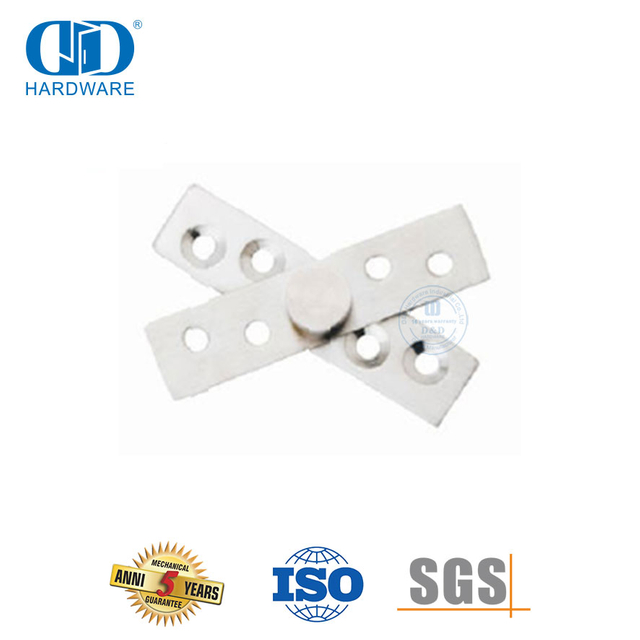 Charnière de sol à 360 degrés en acier inoxydable, quincaillerie de porte pour la sécurité-DDSS055