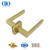 Poignées de levier de porte durables de haute qualité, finition PVD en laiton poli-DDTH020-PB-PVD