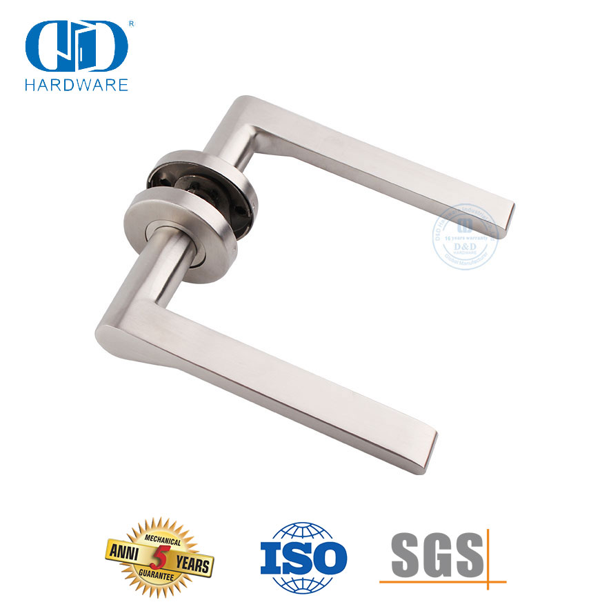 Poignées à levier de sécurité en forme de L de bonne qualité, norme européenne-DDTH022-SSS