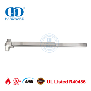 Dispositif de sortie de panique pour porte commerciale certifiée UL, barre de poussée anti-panique-DDPD003-SSS