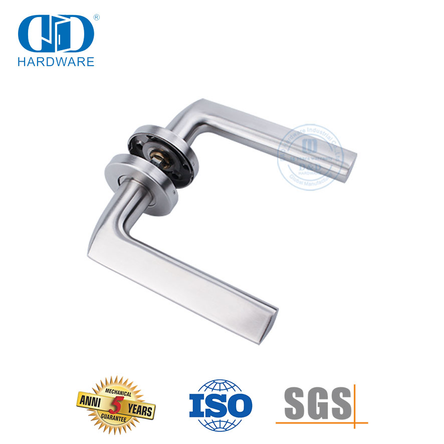 Quincaillerie de meubles de haute qualité Poignée de porte en tube solide en acier inoxydable-DDSH016-SSS