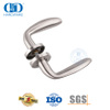 Accessoires de quincaillerie pour porte double Design moderne Poignée de porte solide de sécurité contemporaine-DDSH019-SSS