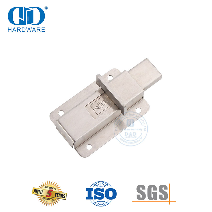 Porte coulissante à tube carré de haute qualité, porte affleurante Bolt-DDDB013-SSS