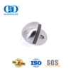 Fixation de porte en chrome satiné, support d'arrêt de porte pour bâtiment commercial-DDDS005-SC