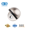 Butée de porte de type fendu montée au sol en alliage de zinc et de nickel satiné-DDDS004-SN