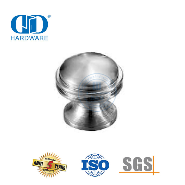 Armoire de chambre à coucher ou tiroir de meubles en acier inoxydable SSS de haute qualité Knob-DDFH059