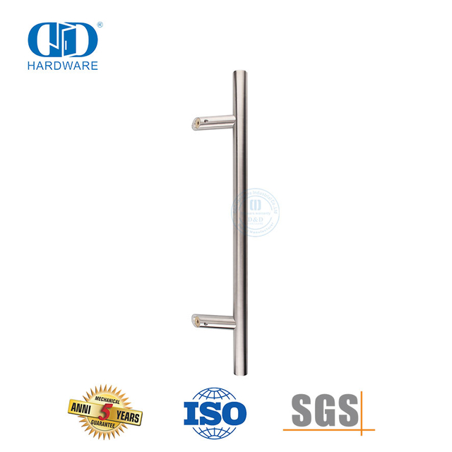 Accessoires de meubles de quincaillerie en acier inoxydable 316, poignées de meubles pour porte en verre de douche-DDPH032