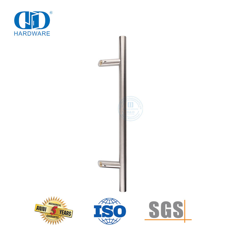 Accessoires de meubles de quincaillerie en acier inoxydable 316, poignées de meubles pour porte en verre de douche-DDPH032