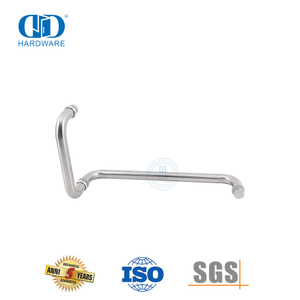  Quincaillerie de meubles raccord de porte de minuterie de salle de bain poignées de traction en acier inoxydable-DDPH018