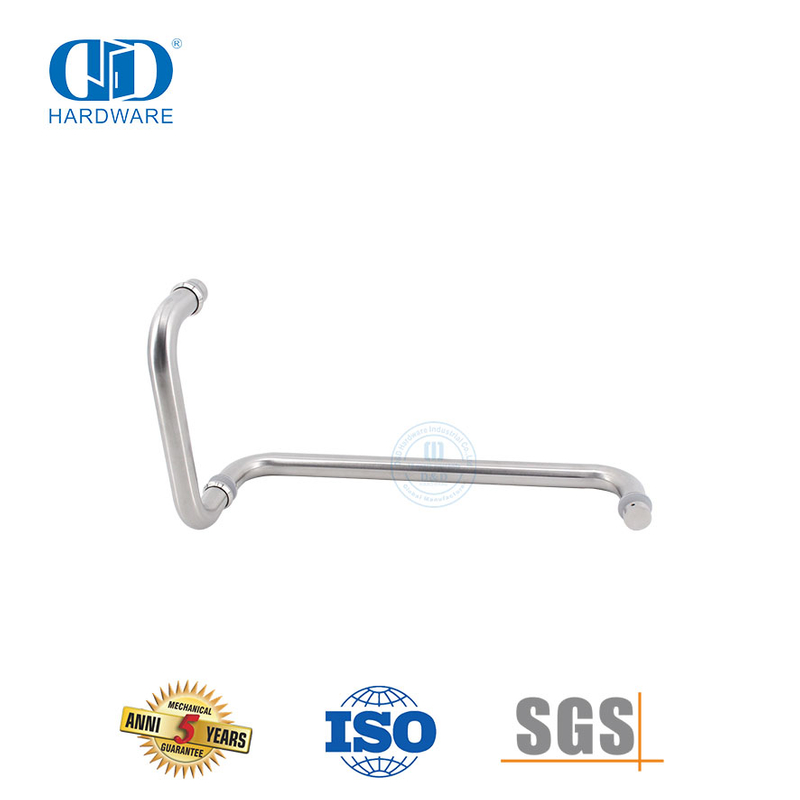  Quincaillerie de meubles raccord de porte de minuterie de salle de bain poignées de traction en acier inoxydable-DDPH018