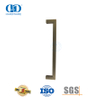Poignée de traction de luxe en acier inoxydable avec barre carrée en laiton antique pour porte en bois-DDPH034-AB