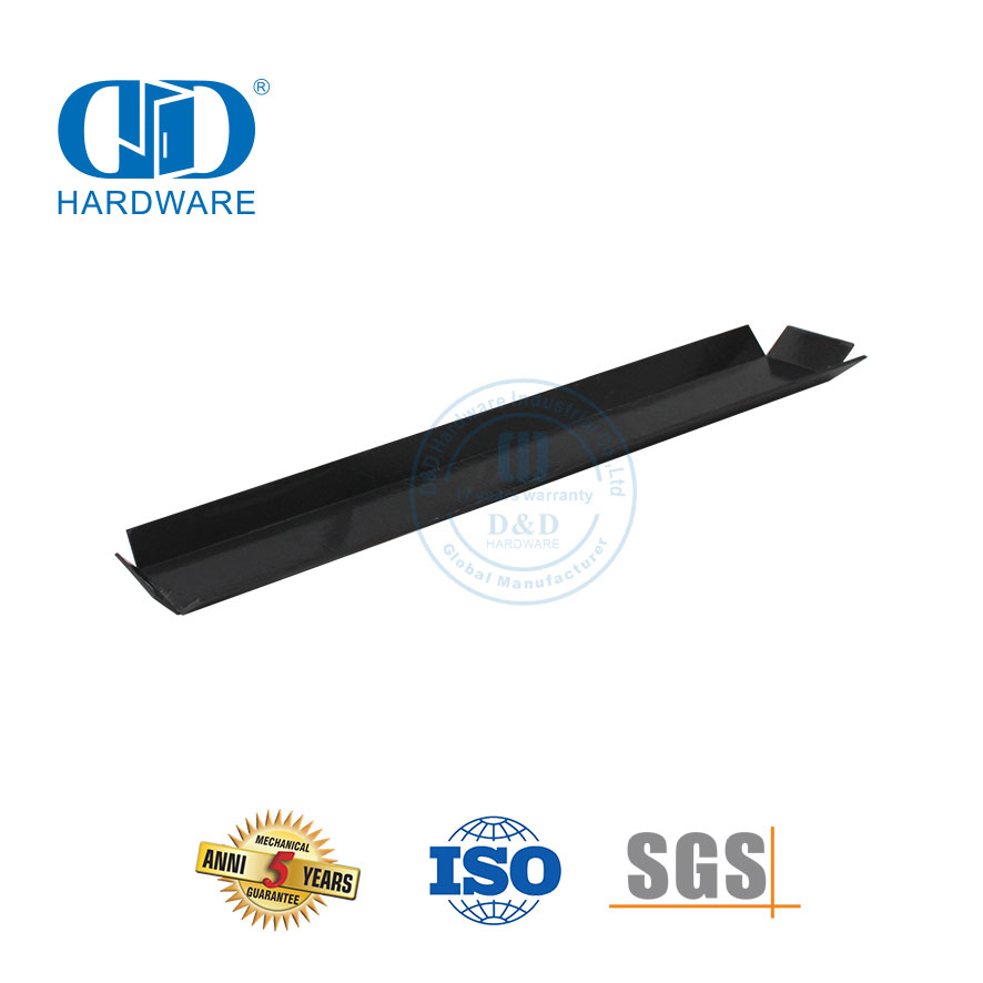 Kits de Protection de ferme-porte dissimulés à basse pression, haute Performance, bande de joint en caoutchouc, charnière intumescente Pad-DDIG003