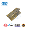 Charnière de porte en bois en métal à fermeture douce, certificat BHMA UL, roulement à billes ANSI résistant au feu, en laiton antique, robuste -DDSS001-ANSI-1-4.5x4.5x4.6mm