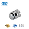 Quincaillerie pour porte coulissante en acier inoxydable, système coulissant pour porte de douche, connecteur en verre rond-DDSL002-4