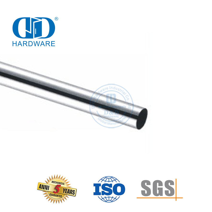 Accessoires efficaces de salle de bains de plaque suspendue d'accessoire en verre d'acier inoxydable pour le Door-DDGS004 coulissant en verre