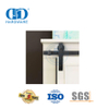 Meuble TV en acier inoxydable, Mini armoire coulissante noire de ferme, quincaillerie de porte de grange, quincaillerie de porte de poche Hardware-DDBD032