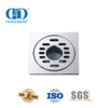 Drain de douche de toilette carré en acier inoxydable, accessoire de meubles de salle de bains, Drain de sol Cover-DDFD003