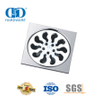 Drain de sol sanitaire en acier inoxydable de haute qualité, Drain de sol carré pour salle de bains Hardware-DDFD006
