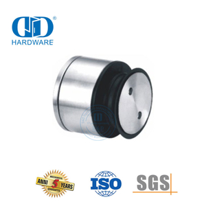 Système de pivot de porte en verre de fixation à point unique réglable en acier inoxydable Hardware-DDGP024 de porte coulissante