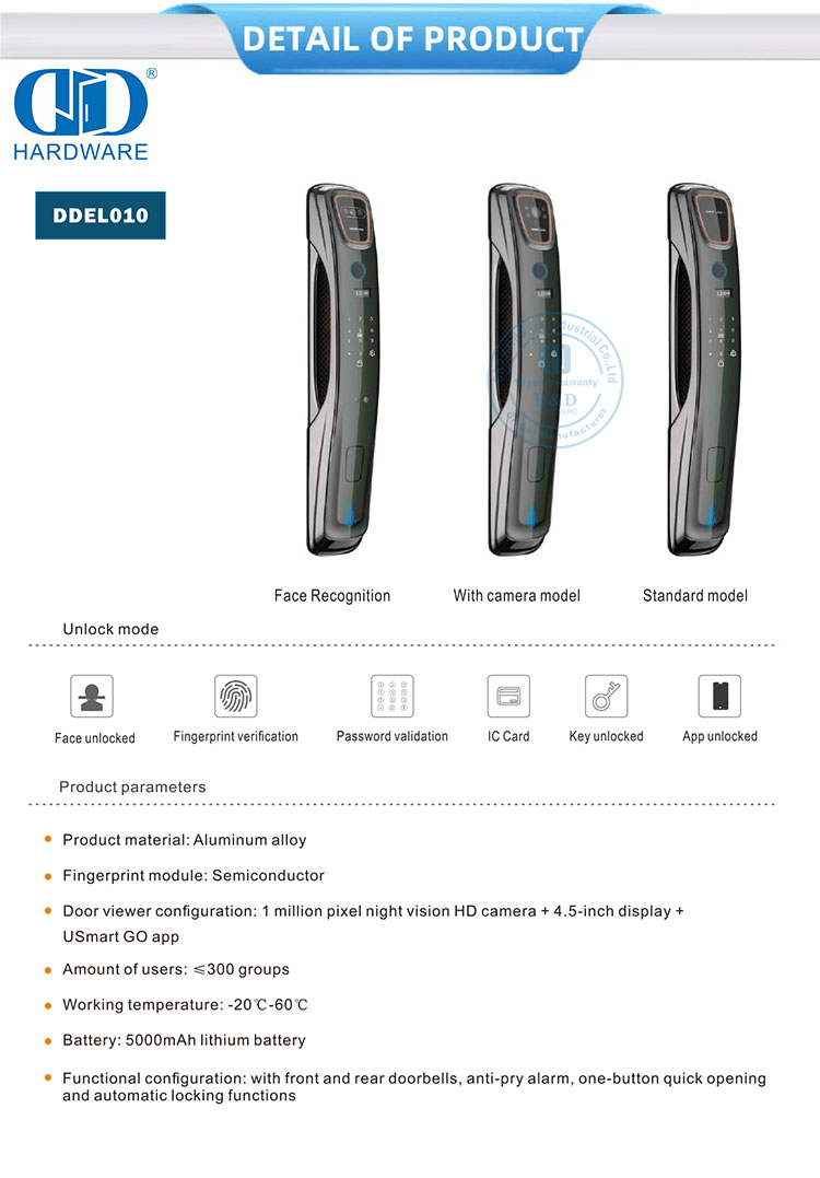 serrure intelligente &agrave; empreinte digitale