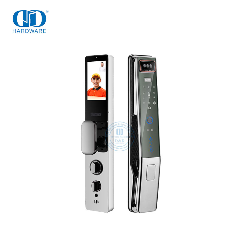 Ouverture rapide sécurité empreinte digitale mot de passe numérique électronique carte IC alarme porte intelligente Lock-DDEL015