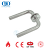 Poignée de porte à levier SUS 304 sans ressort EN 1906 Grade 4-DDTH002-SSS
