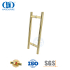Poignée de porte en verre de salle de bains de maison de style de luxe durable la plus vendue-DDPH001-D-PVD