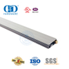 Joint inférieur de porte coulissante en aluminium anodisé insonorisé à usage moyen, coupe-froid-DDBS001