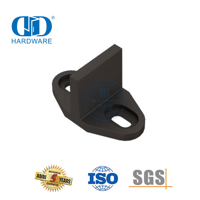 Quincaillerie pour porte pliante coulissante en acier inoxydable, kits de porte de grange pliables, Guide de portes accordéon Folding-DDBD090