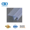 Accessoires de salle de bain bande d'étanchéité de douche accessoire de porte en verre porte en verre PVC joint d'étanchéité en caoutchouc étanche Strip-DDWS006