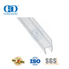 Accessoire de porte en verre domestique bande d'étanchéité en caoutchouc de Silicone étanche bande d'étanchéité magnétique-DDWS009