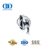 Chine usine en acier inoxydable poignée de porte en verre serrure Patch raccord coin serrure porte Fitting-DDGL005