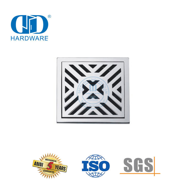 Chine Fabricant Accessoires de meubles en acier inoxydable Drain de sol de cuisine Salle de bain Douche Drain-DDFD007