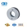 Accessoires de meubles en acier inoxydable de type rond, porte coulissante en verre, poignée en coupe-DDSK018