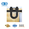 Accessoire de quincaillerie de porte en acier inoxydable, quincaillerie de garage en acier, porte de grange en bois Hardware-DDBD004