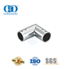 Système de cabine de douche commerciale en acier inoxydable, support de panneau en verre, connecteur à pince, Clip Connector-DDSC035