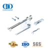 Kit de quincaillerie de porte de grange à roulettes de couleur argent en acier inoxydable, matériel de porte de grange robuste Hardware-DDBD059