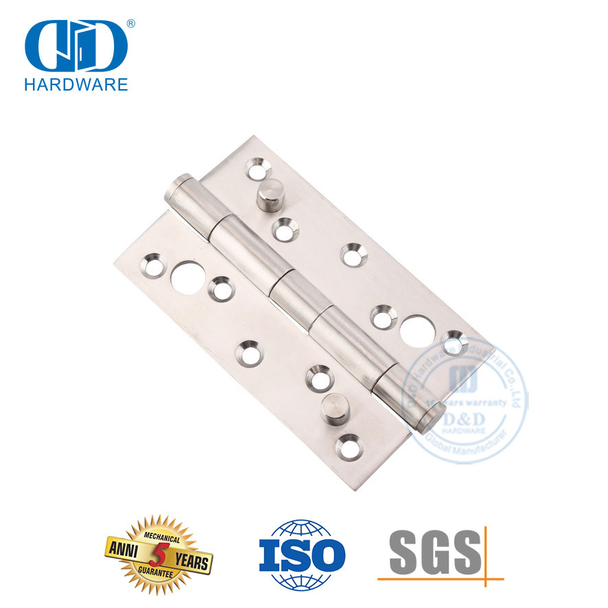 Charnière de sécurité double à cinq articulations à roulement à billes en acier inoxydable-DDSS014