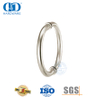 Poignée de porte en verre trempé d'immeuble de bureaux de salle de douche en acier inoxydable de forme circulaire spéciale personnalisée-DDPH008