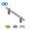 Poignée de porte commerciale Poignée de traction de porte en bois simple face en métal personnalisée Poignée de porte coulissante simple face-DDFH031