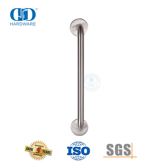  Porte-serviettes rond en acier inoxydable, accessoires de salle de bains, poignée de traction-DDPH019